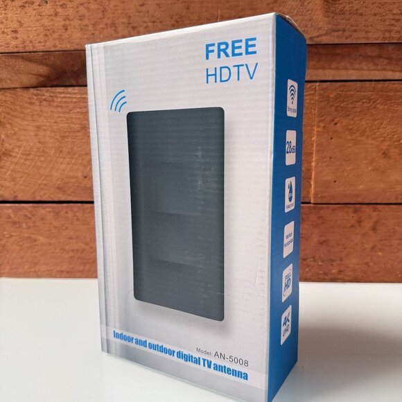 Free HDTV AN-5008 Indoor And Outdoor Strong Signal Horizontal Digital TV Antenna - Picture 3 of 6